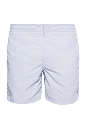 'warden' logo-stitched swim shorts, zdjęcie 1 'warden' logo-stitched swim shorts od AllSaints